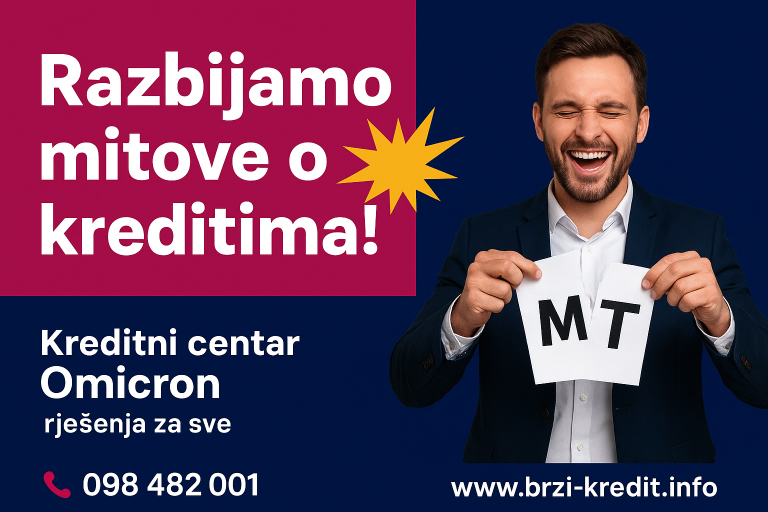NAJČEŠĆE ZABLUDE O KREDITIMA – RAZBIJAMO MITOVE