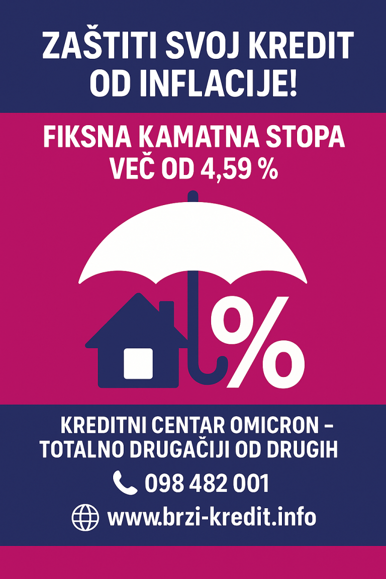 KAKO INFLACIJA UTJEČE NA VAŠE KREDITE – I KAKO IH ZAŠTITITI