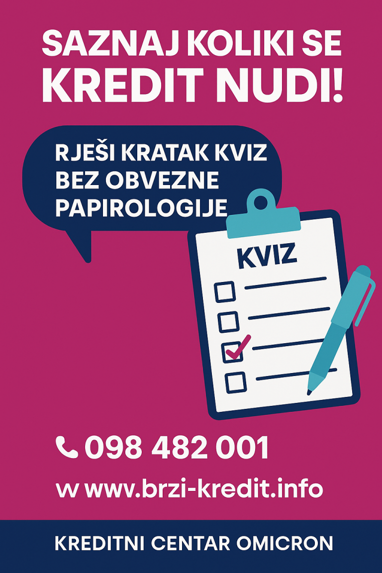 ZAŠTO SE ISPLATI IMATI SVOG KREDITNOG POSREDNIKA?