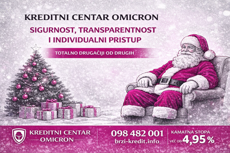 Kada se obratite Kreditnom centru Omicron dobivate sigurnost transparentnost i individualni pristup