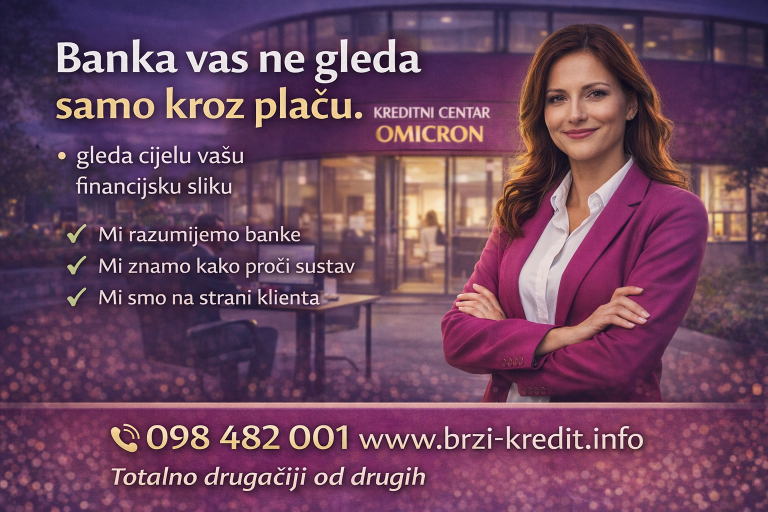 Što banka vidi o vama prije nego što odobri ili odbije kredit?