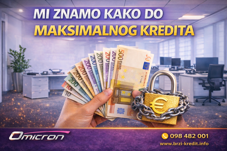 Zašto vam banka nudi manji iznos kredita nego što ste tražili i što to znači?